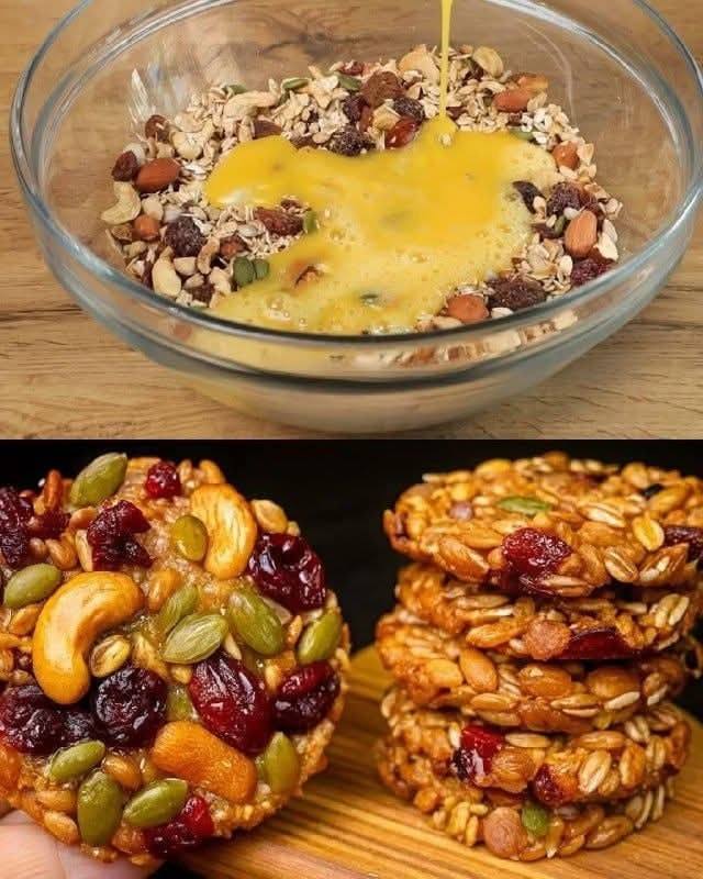Galletas de Nueces y Avena Saludables: Una Delicia Nutritiva para Todos