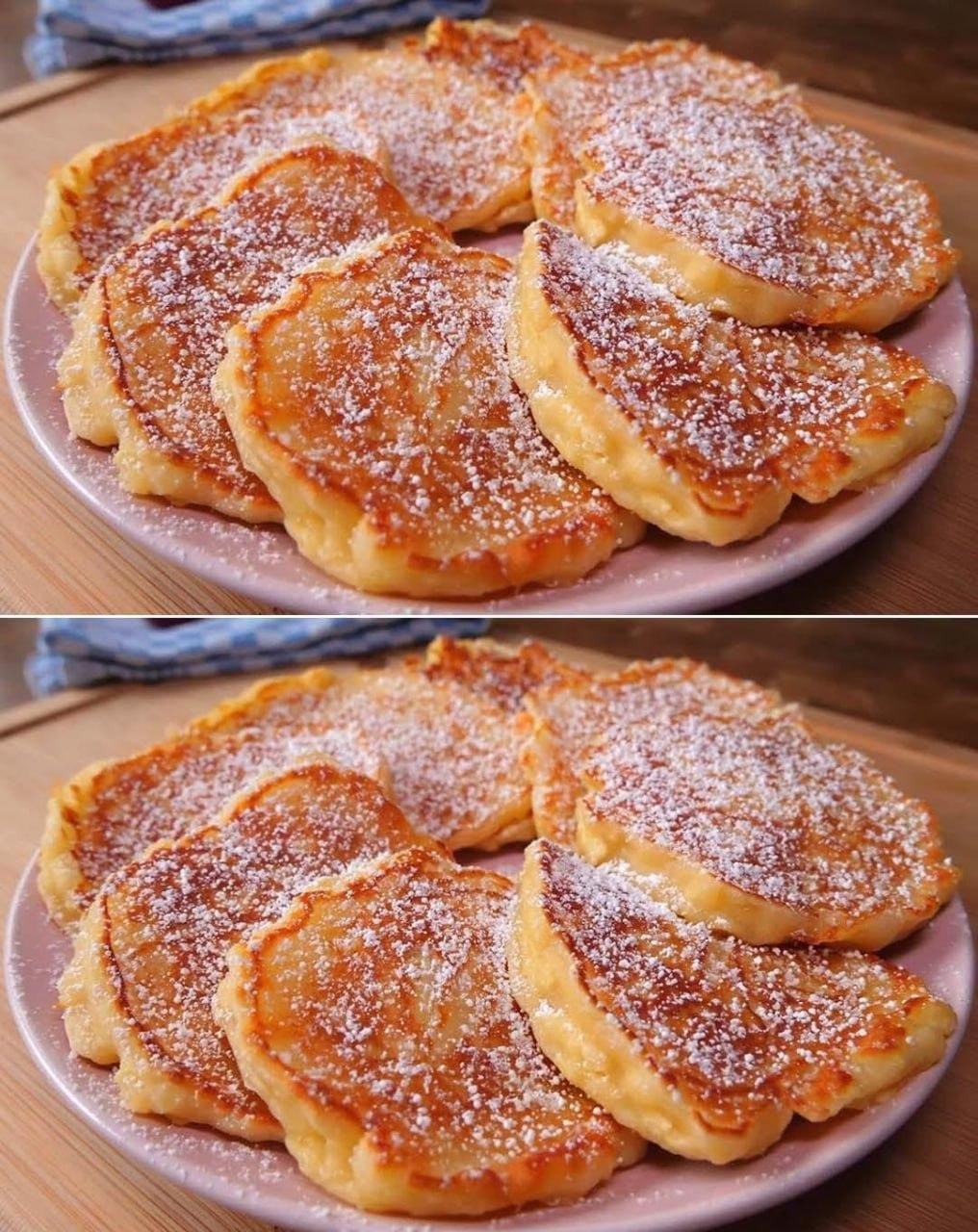 Panqueques de manzana de 1 minuto: receta rápida, nutritiva y deliciosa