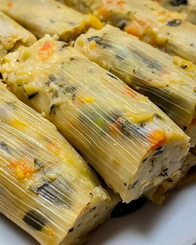 Tamales de Verduras: Receta Tradicional, Saludable y Llena de Sabor