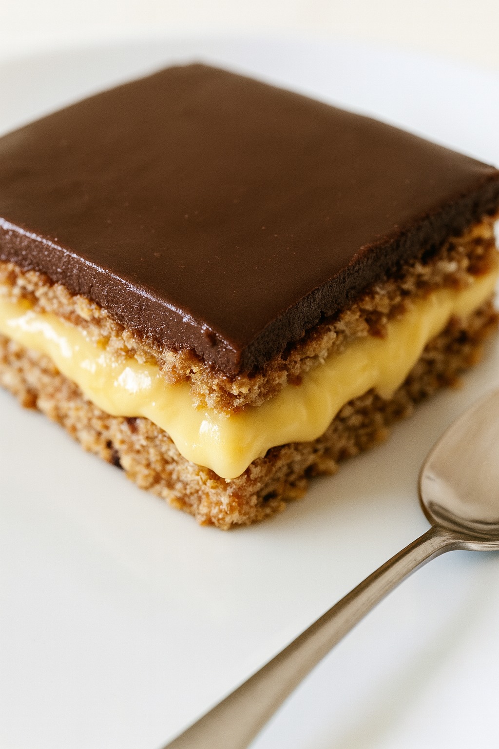 Tarta de galletas, flan y chocolate: el clásico que enamora a todos