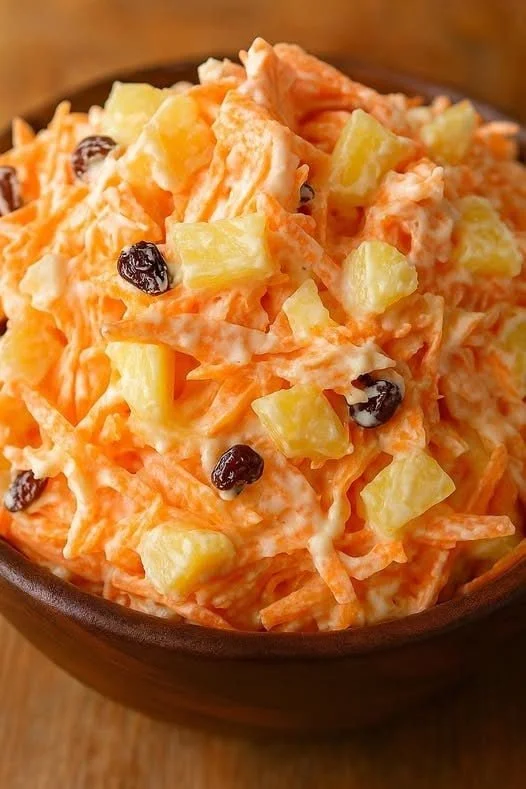 Ensalada Cremosa de Zanahoria