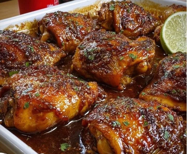 Pollo en Salsa de Coca Cola
