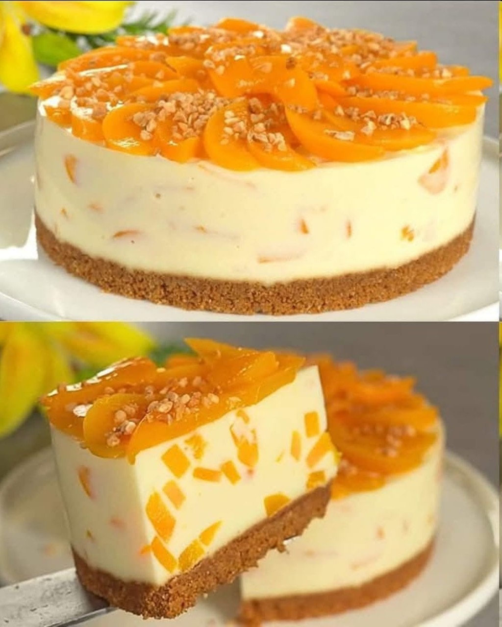 Postre Espectacular de Duraznos y Crema: Receta Fácil y Rápida